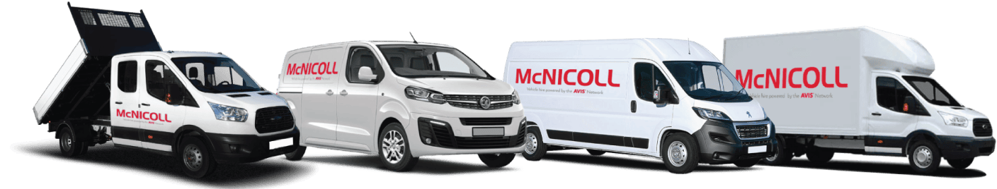 McNicoll's Van Hire Fleet