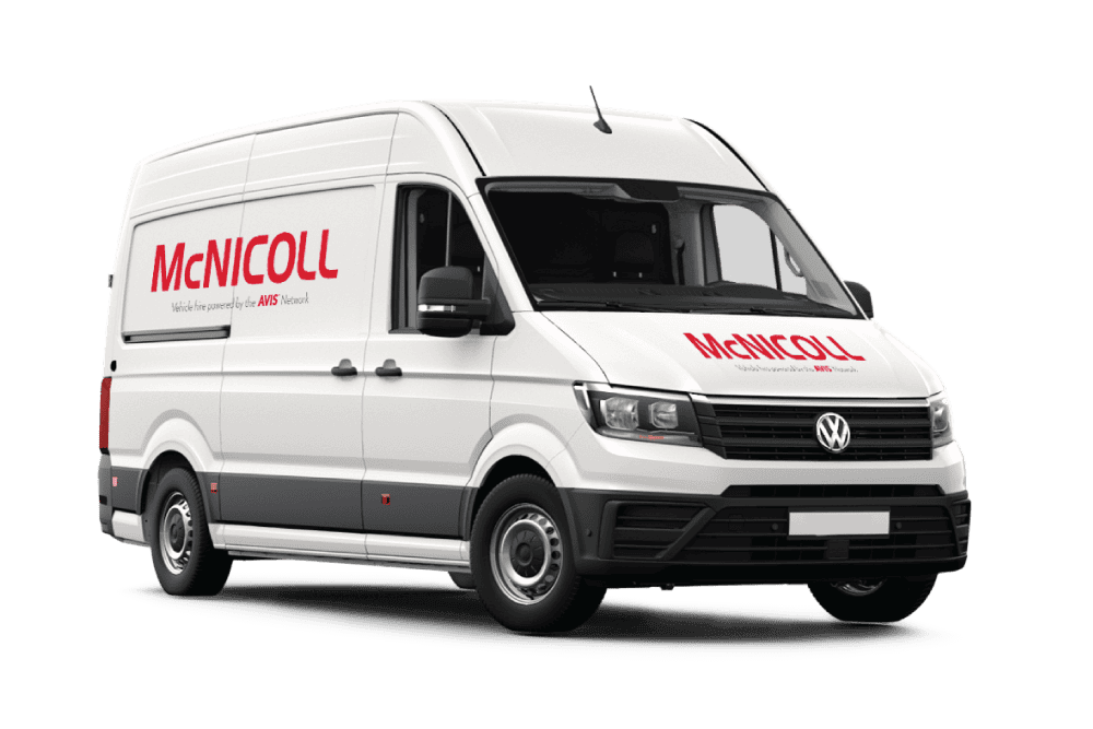 Volkswagen Crafter Van Hire from McNicoll