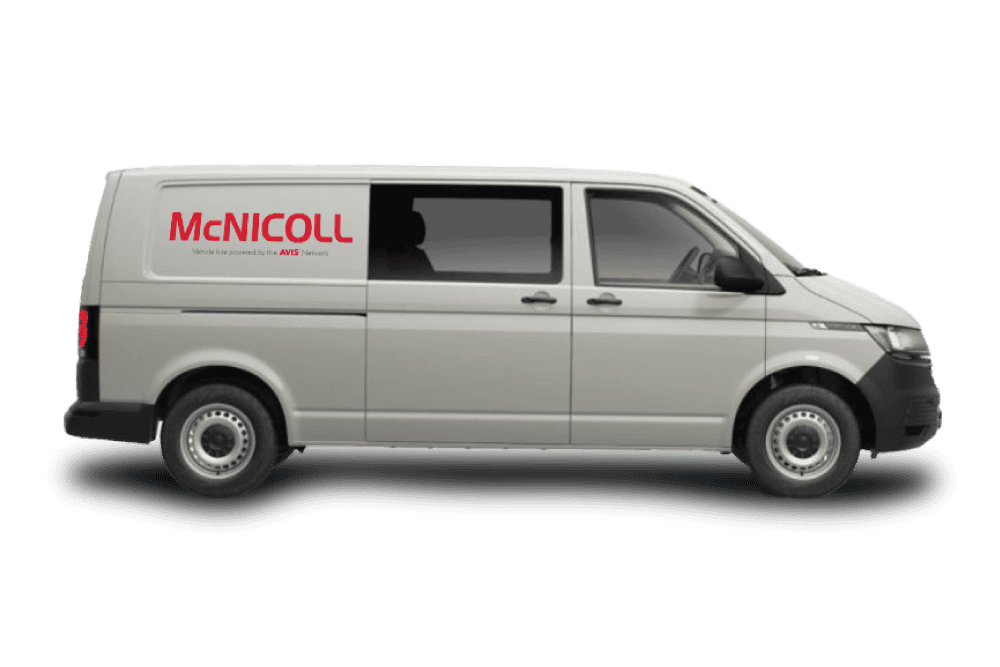 Volkswagen Transporter Kombi 6 Seater Hire from McNicoll